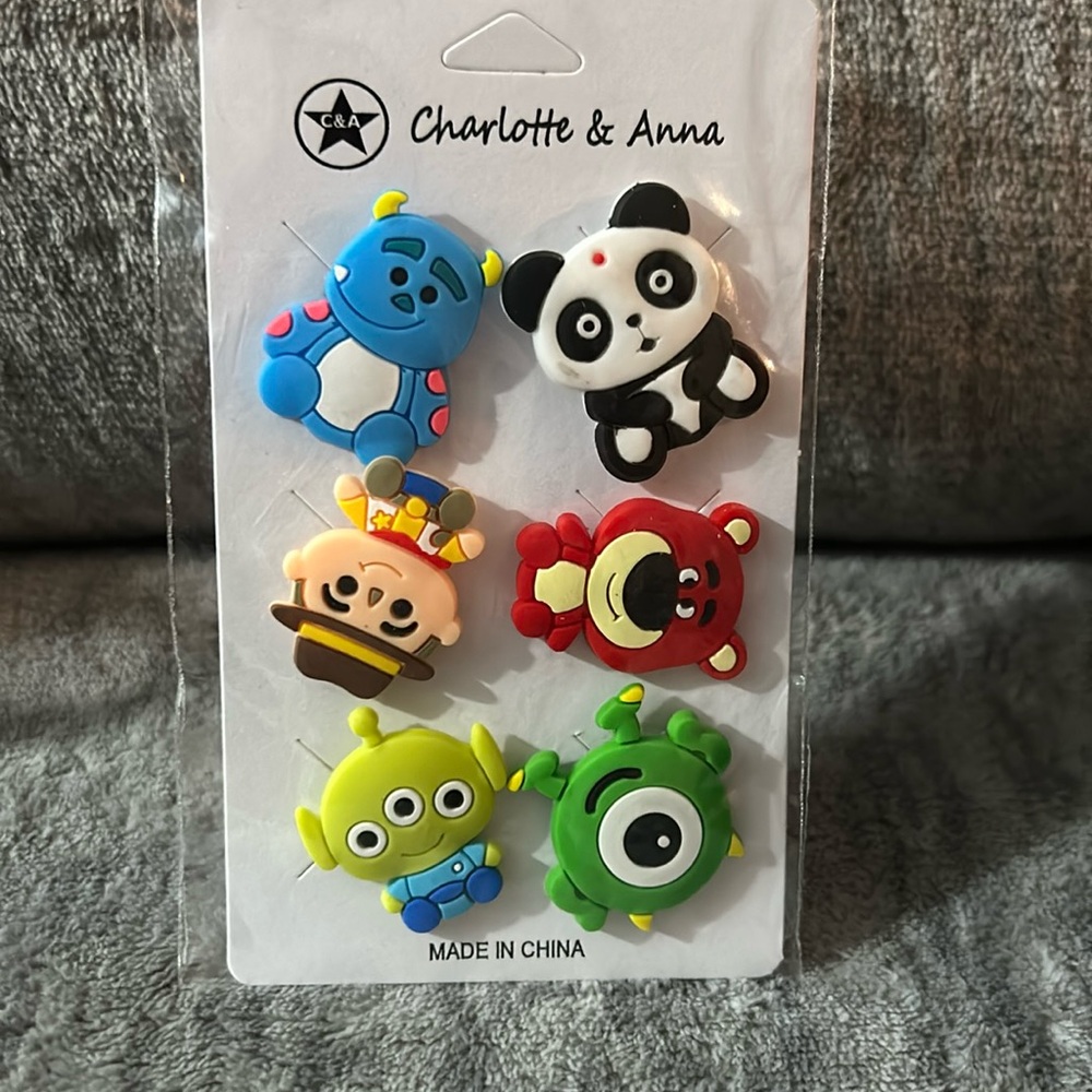 Bubble Heads Toy Story Croc Charms
